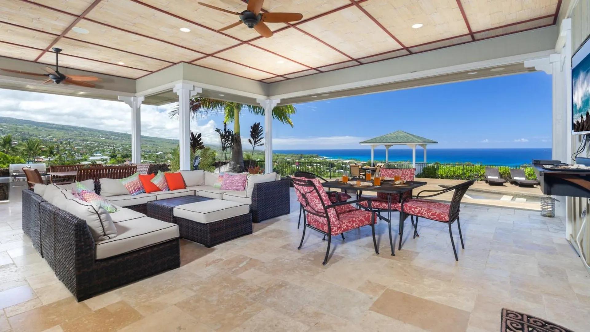 Holiday home Pacific Vista Retreat Stunning 5Br Home Overlooking Ocean Privacy And Pool Kailua-Kona