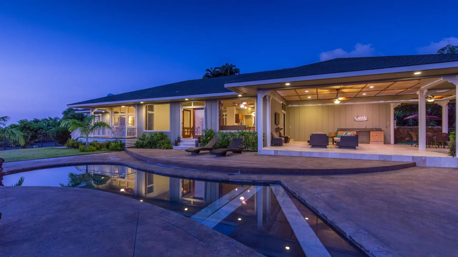 Holiday home Pacific Vista Retreat Stunning 5Br Home Overlooking Ocean Privacy And Pool Kailua-Kona