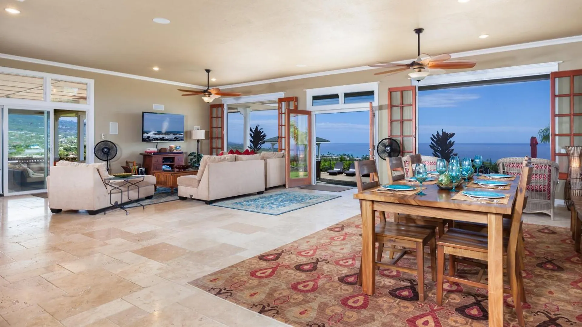 Pacific Vista Retreat Stunning 5Br Home Overlooking Ocean Privacy And Pool Kailua-Kona 0*,  United States