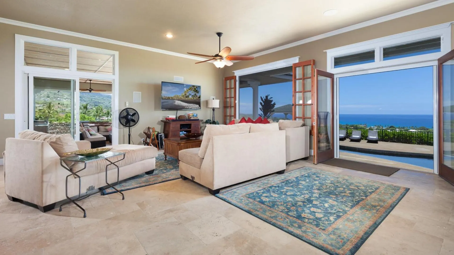 Pacific Vista Retreat Stunning 5Br Home Overlooking Ocean Privacy And Pool Kailua-Kona Holiday home