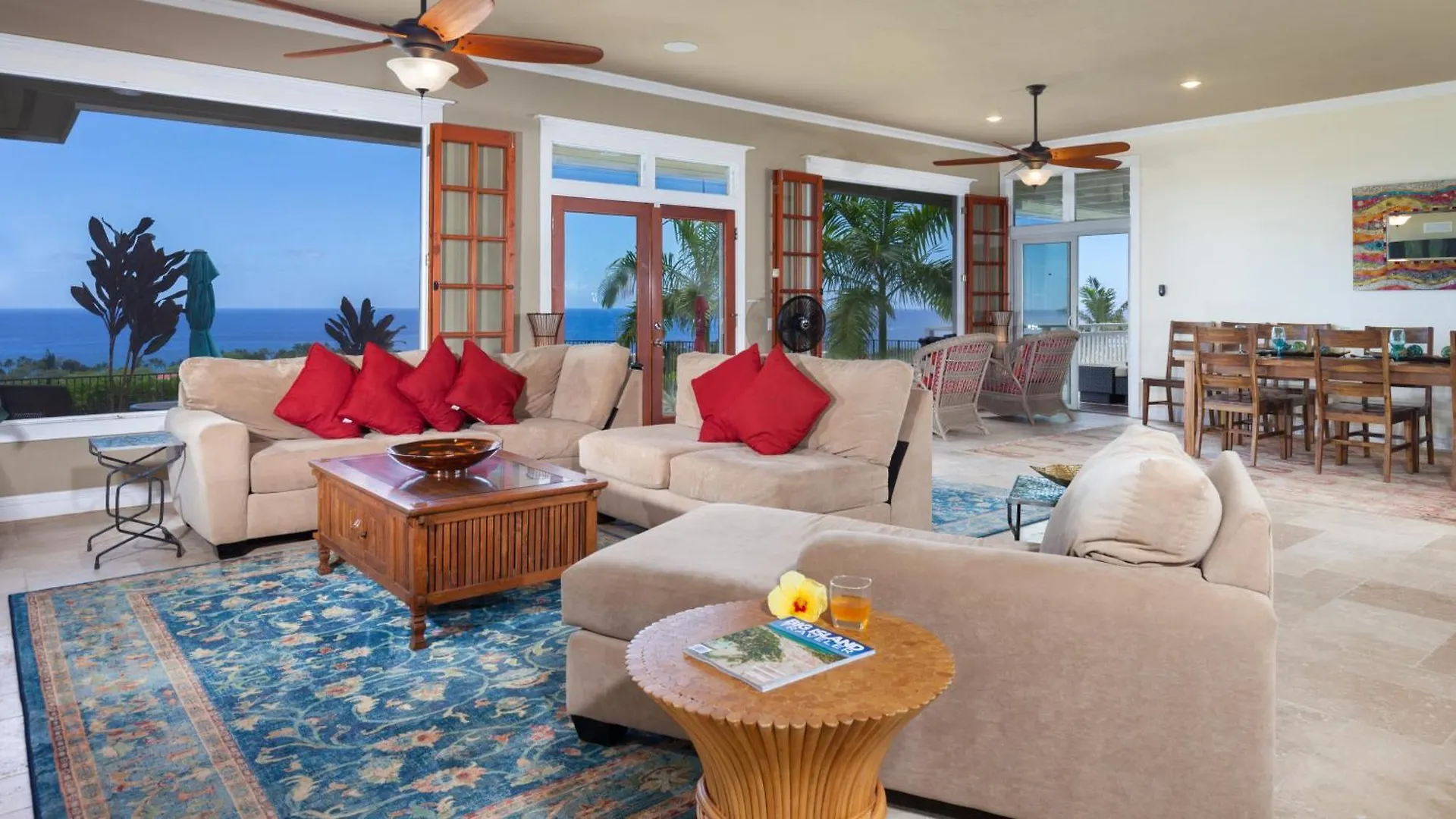 Pacific Vista Retreat Stunning 5Br Home Overlooking Ocean Privacy And Pool Kailua-Kona